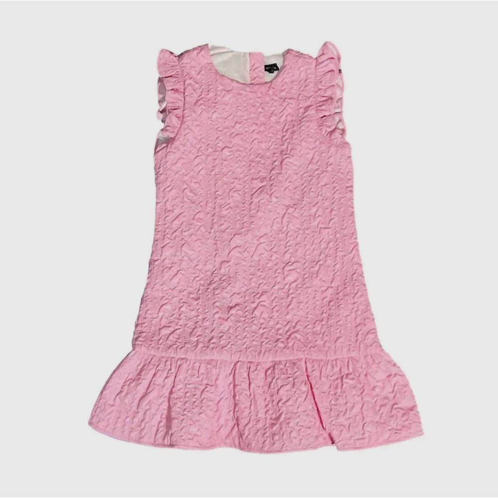 NEW LITTLE OLIN tween girls ruffle mini dress in pink